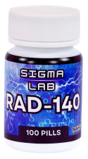 RAD 140 TESTOLONE SIGMA LAB 100 TABS x 10 MG